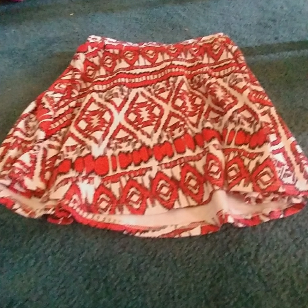 Print skirt